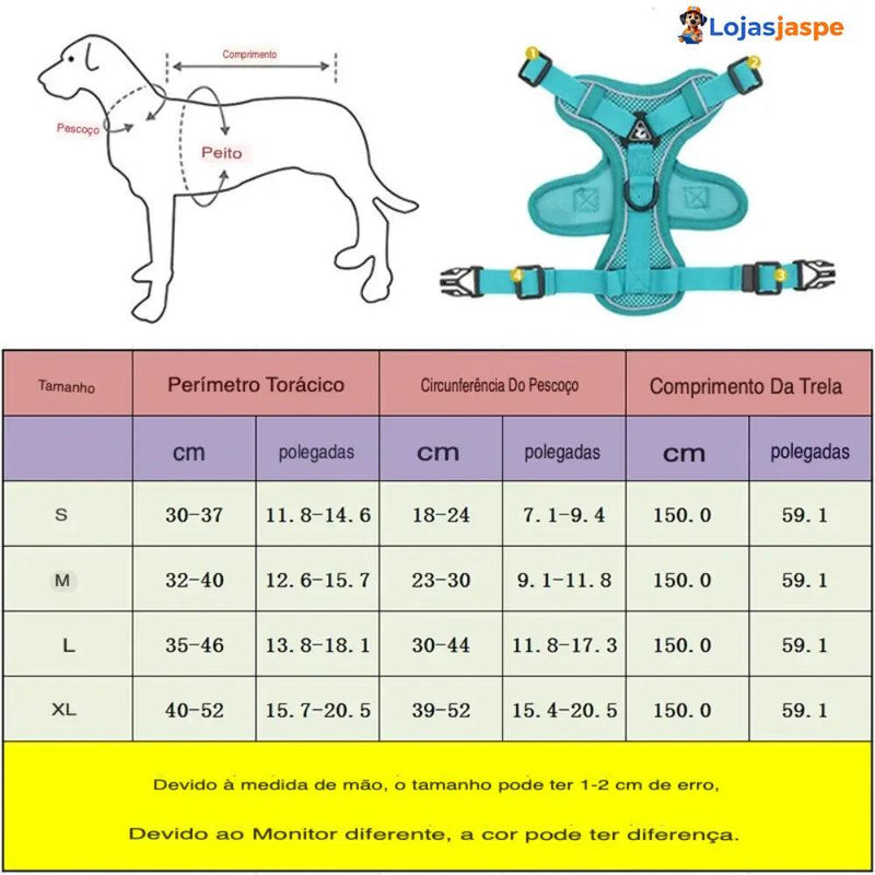 Colete PetComfort - jaspe