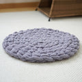 Handwoven Chunky Knit Soft Round Pet Bed Mat