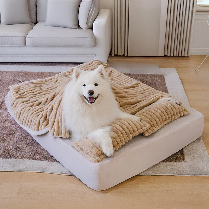 Fluffy Thickened Warm Plush Washable Dog Bed Sheet Set - Timeless Comfort