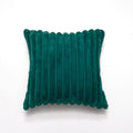 Velvet Striped Soft Decorative Sofa Pillow Cushion